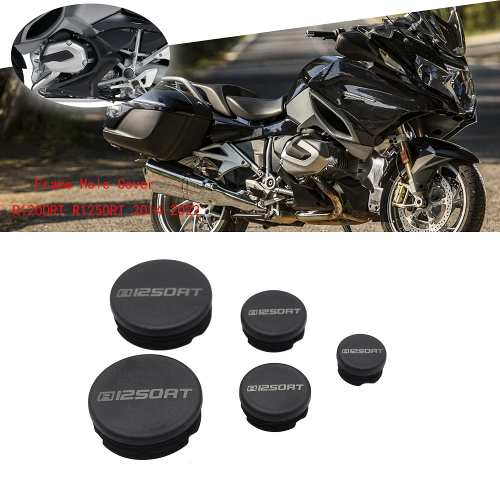 

Motorcycle Frame Hole Cover Caps Plug Decorative Frame Cap Set Fit For BMW R1200RT R1250RT R1200 RT R 1250RT 2014-2022 2020 2021