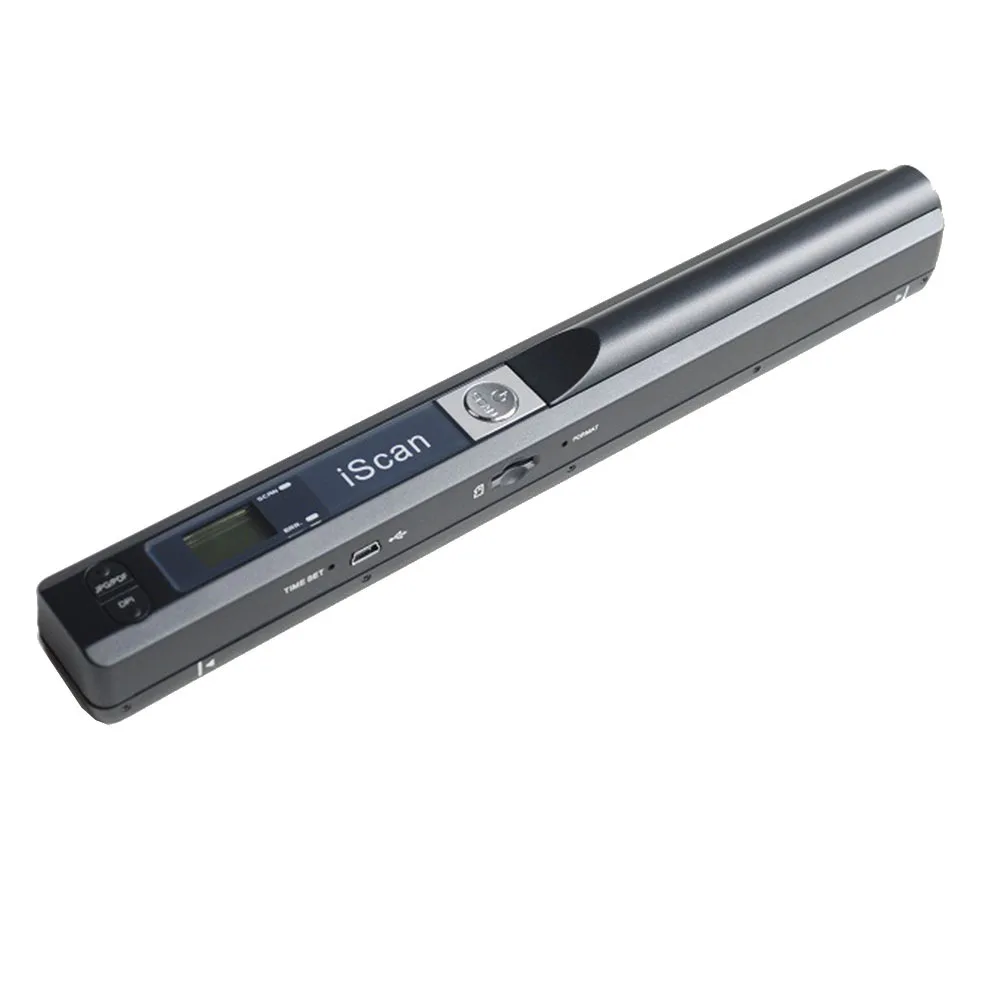 New iScan Portable Handheld Scanner A4 900DPI USB Wireless Scanner for Home Business Photo Picture Receipts Scan Support JPG/PDF