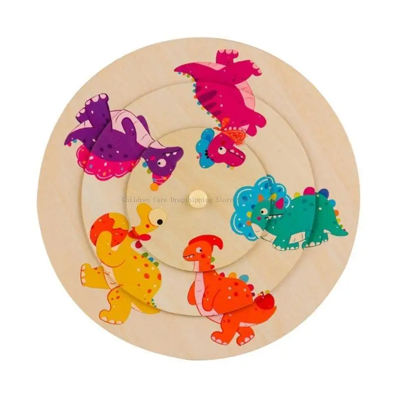 Toy jeu jeu puzzle en bois d'apprentissage