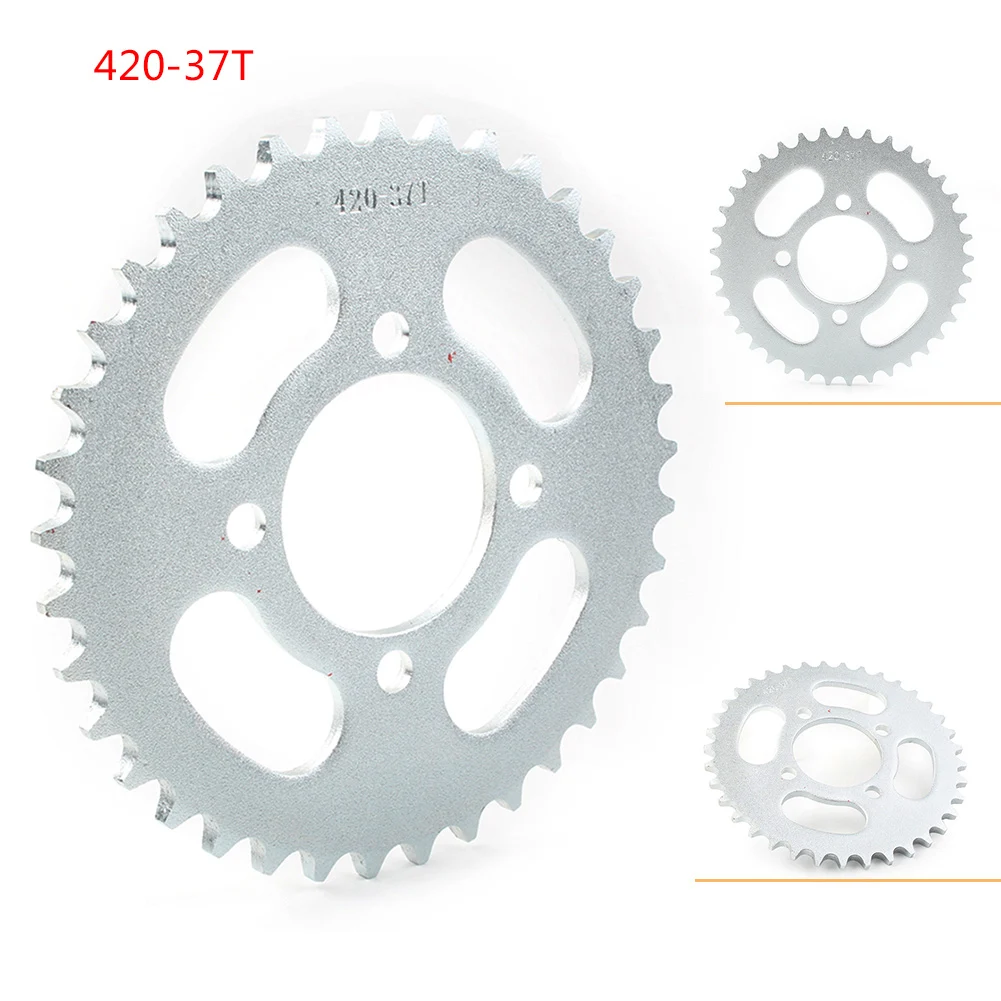 420 Steel 37T Waterproof Motorcycle Rear Sprocket For 50cc 70 110cc 125cc Dirt Pit Bike Chinese ATV Taotao