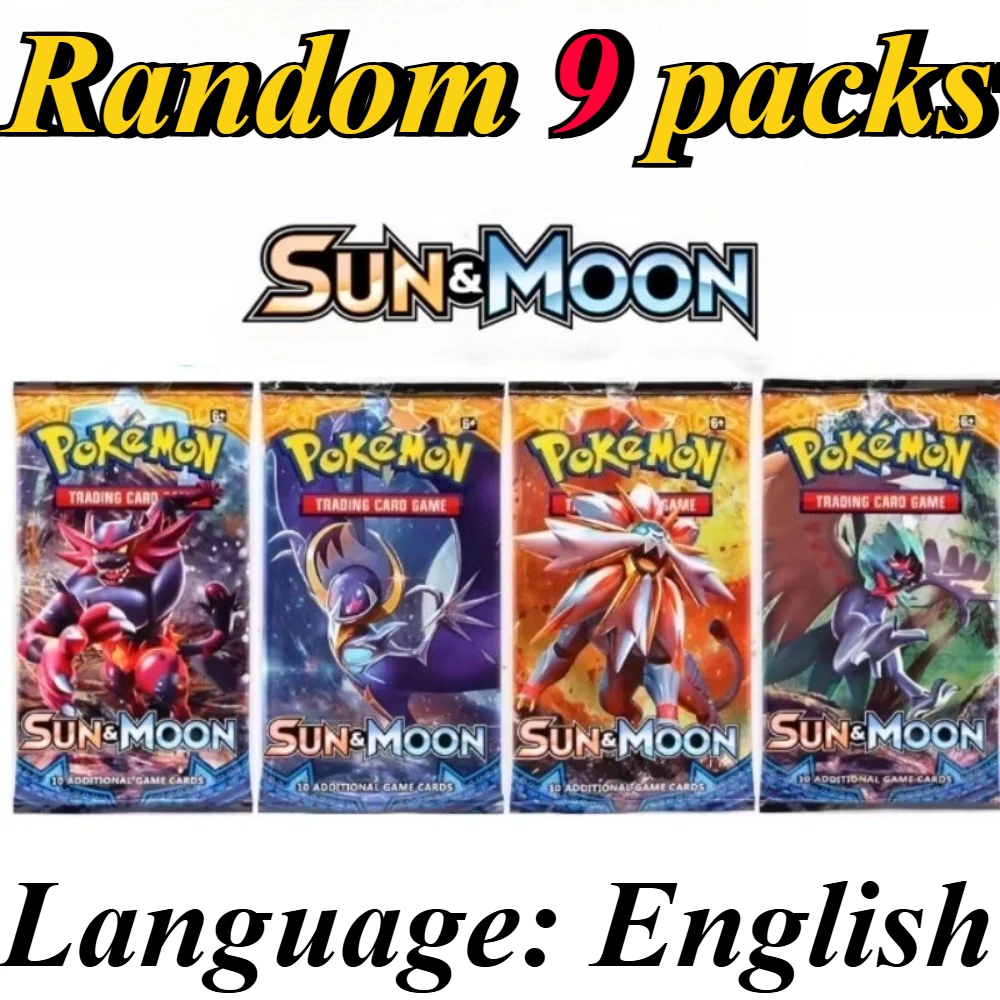 9 Packungen Pokémon-Kartenpakete Bright Stars Prismatic Evolutions, PALDEAN FATES, Englische Erweiterungspakete, Battle Transaction Card Geschenkset – Detail 24
