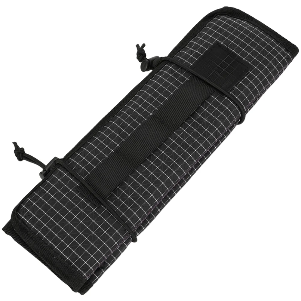 Foldable Waterproof Seat Cushion for Outdoor Sitting with Oxford Fabric Top Layer Non-Slip Base and Portable Hanging Hook Design
