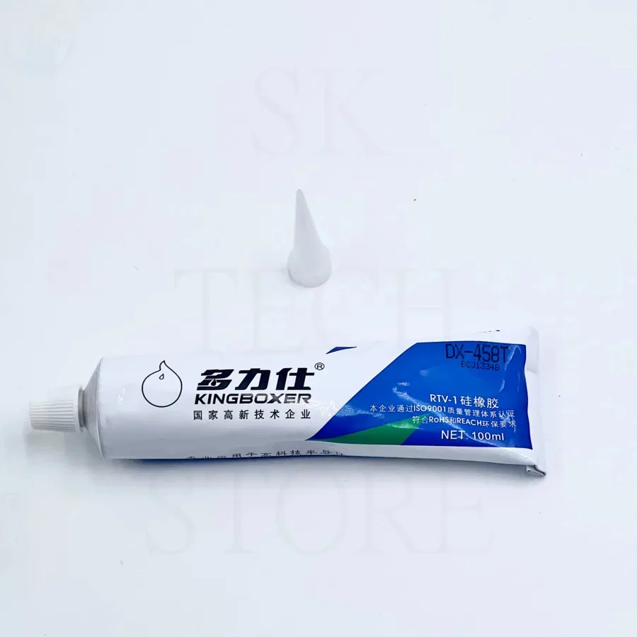 1pcs Doris DX-458T Silicone translucent adhesive strong adhesive silicone surface quick-drying adhesive fixed adhesive