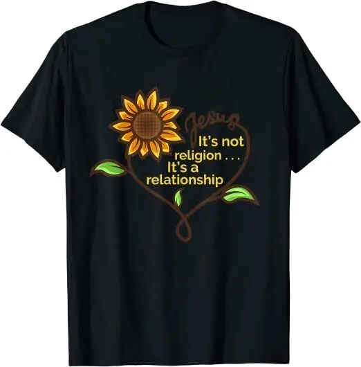 

NEW LIMITED Funny Sunflower Christian Believer Gift Idea Premium T-Shirt S-3XL