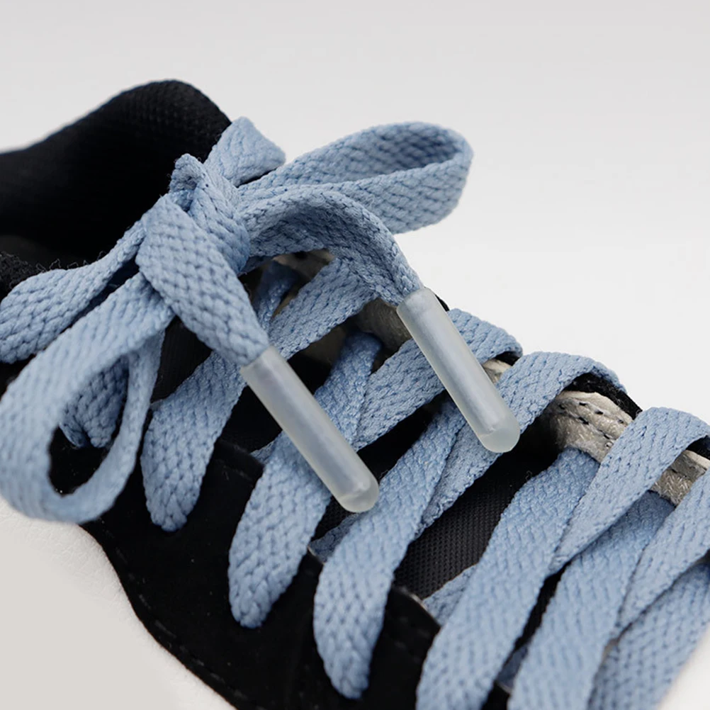 

Shoe Lace Ends Tips Shoelace Head Black Laces Decorative Buckle Shine White Plastic Factory