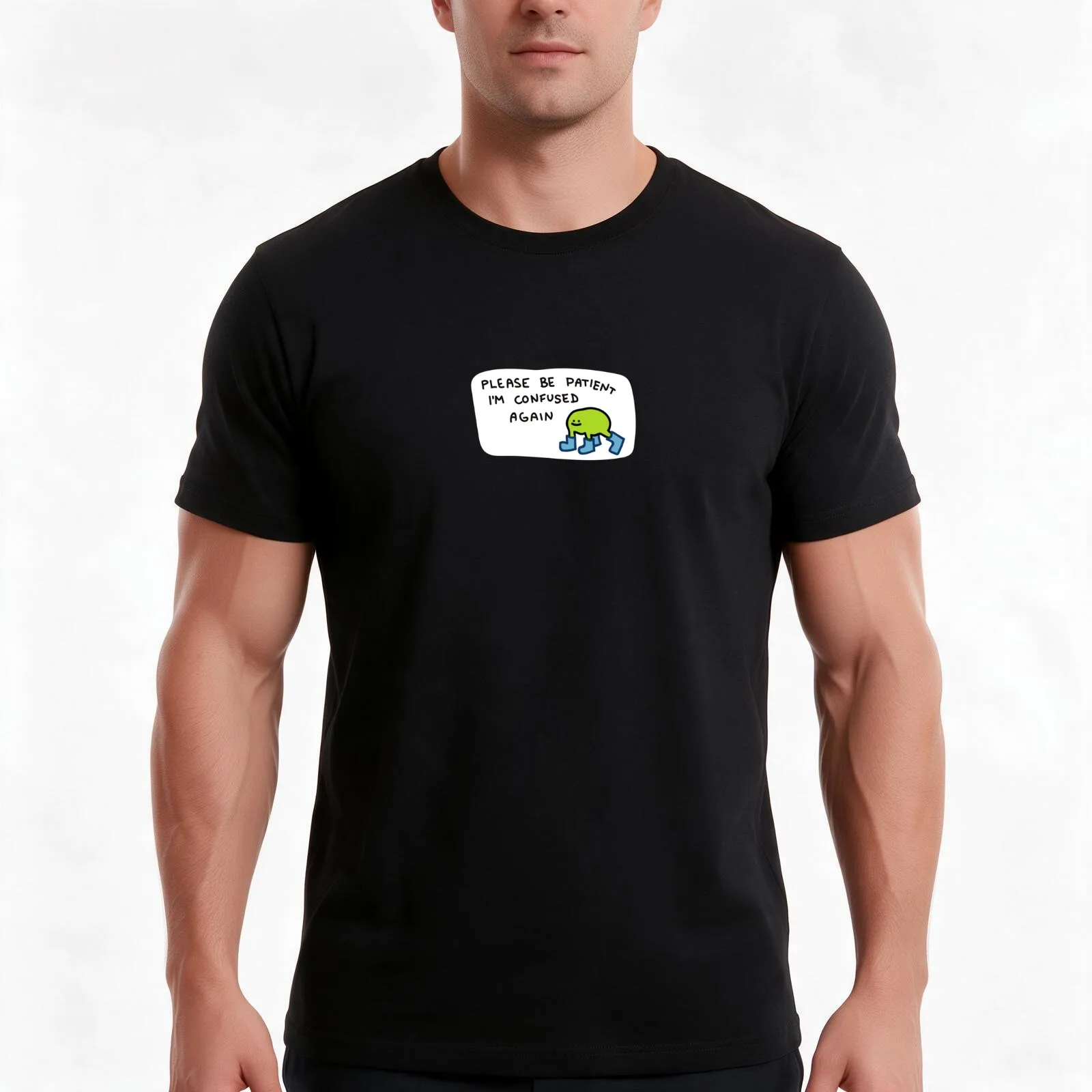 confused ferg in boots T-Shirt, Summer Casual Cotton Tee, Oversized Streetwear Tops, Vintage Graphic Print, Unisex Men Women