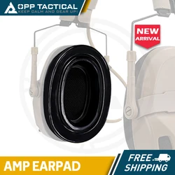 Upgraded Gel Ear Pads for AMP Tactical Headset Earseal Kit Bluetooth Adapter and Microphone 3.5mm Cable Headset Accessory