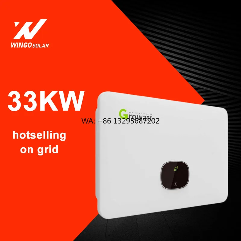 

Hot Sell Growatt on Grid Solar Inverter Good Price 110v 220v Three Phrase Inverter Ready to Ship