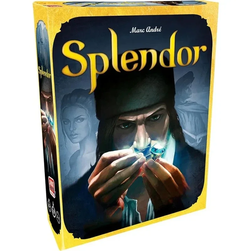 Splendor Duel Board Game Strategy Game for Kids and Adults Fun Family Game Night Entertainment Party Game for Family Collection