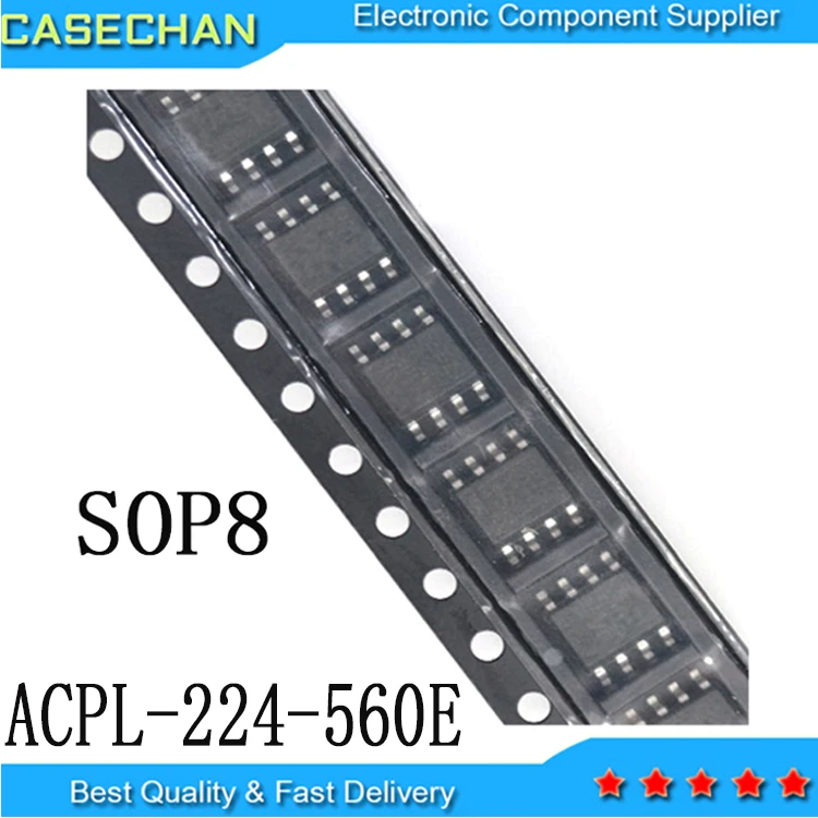 

100PCS New and Original ACPL-224 A224 A224V SOP8 ACPL-224-560E