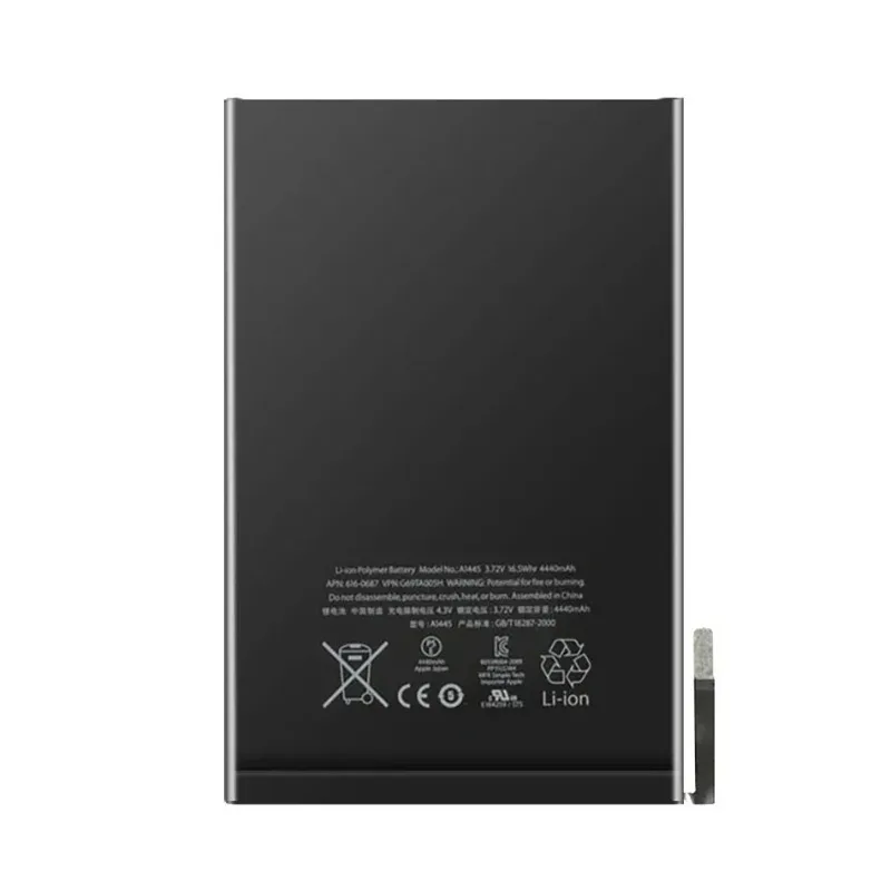 4440mAh-6471mAh Battery for Ipad Mini 1 2 3 4 5  A1432 A1445 A1454 A1455 A1489 A1490 Mobile Phone Batteries