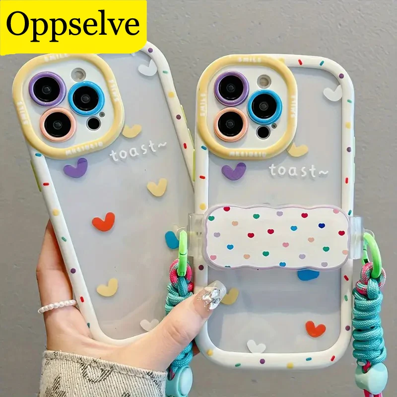 IPhone用ショルダーストラップ付きカラフルな電話ケース,ユニバーサル,耐衝撃性,11, 12, 13, 14, 15 pro max