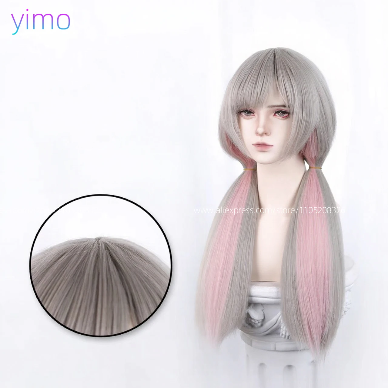 Zood toop yad Judy Hopps oficial de policía antropomórfico Anime Cosplay peluca Halloween carnaval fiesta disfraz