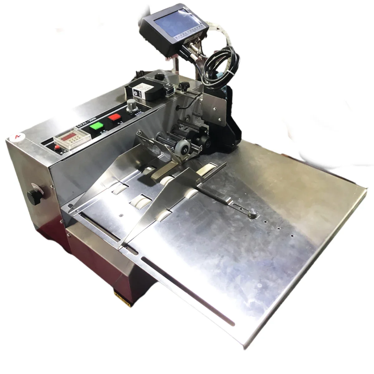 

Industrial batch number qr code inkjet printing Friction coding machine