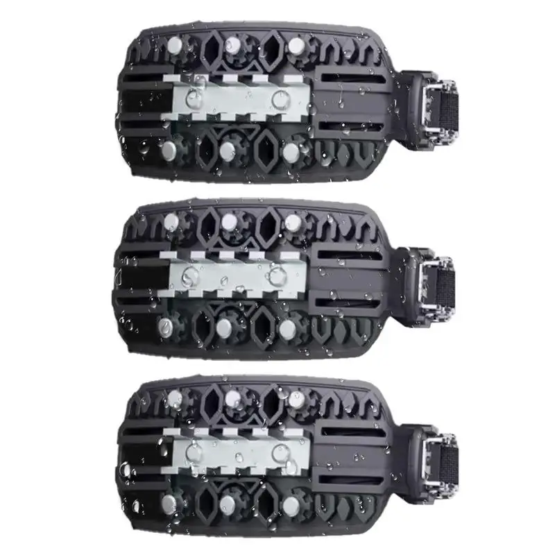 

Snow Chains Winter Anti-Skid Tire Chains Tire Chains For Cars/SUVs/Pickup Trucks Security Chains For Snow Ice Mud Road Set Of 3