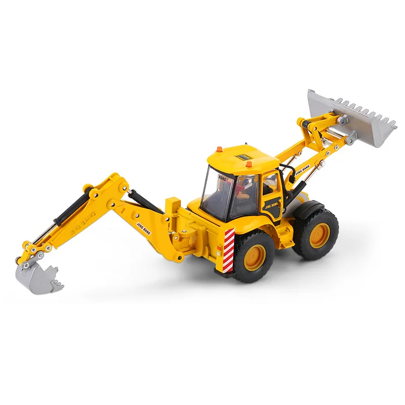 New product 1: 60 alloy bidirectional forklift model,excavator construction vehicle,exquisite children\'s toys,wholesale