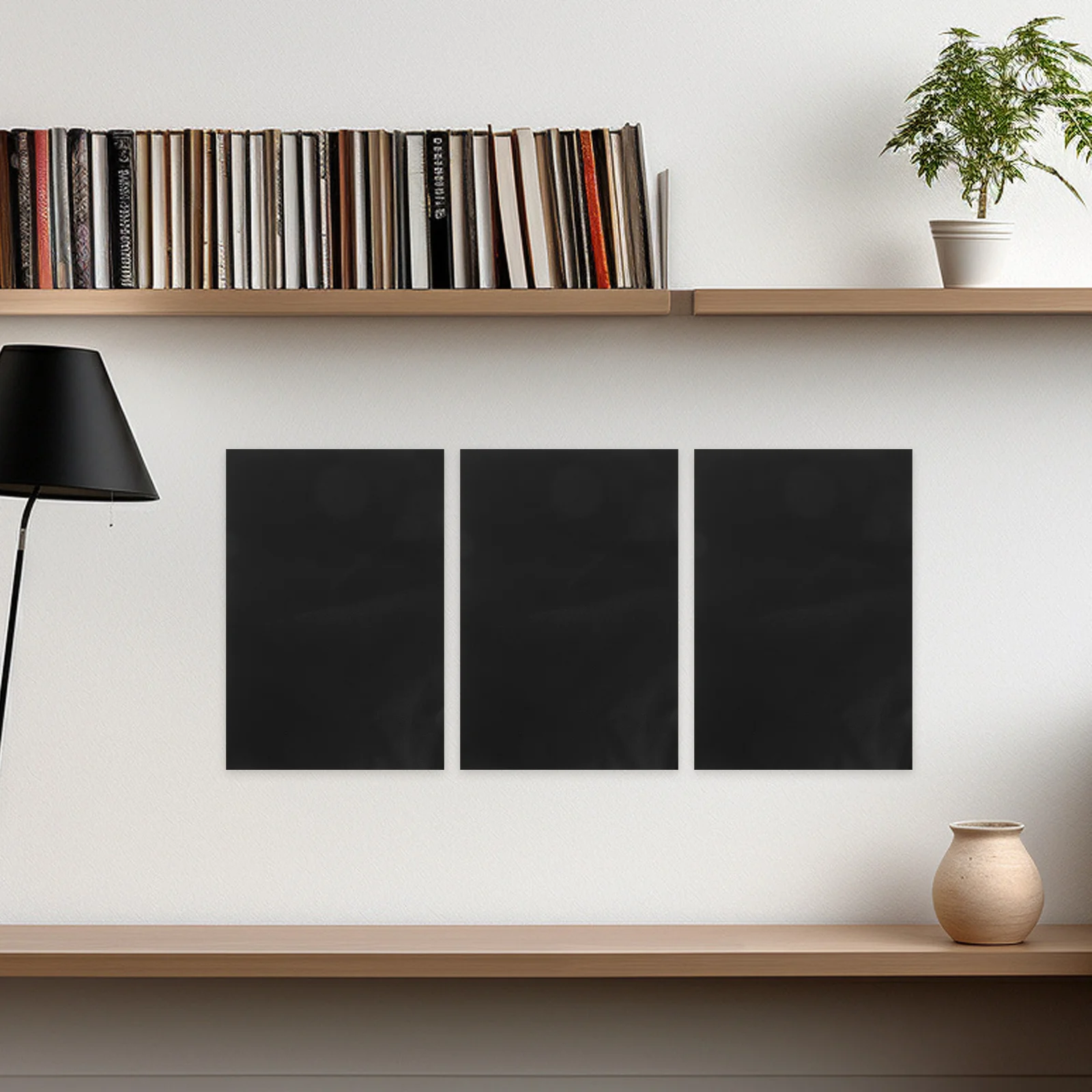 8 قطع من ملصقات الحائط على شكل سبورة مقاس A4، ملصقات لوحة إعلانات السبورة، شارات لاصقة من الأكريليك ذات لمسة نهائية غير لامعة #3