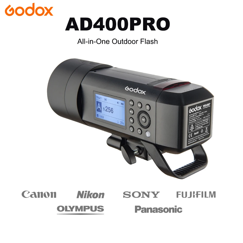 Godox AD400Pro Flash Light AD300Pro AD200Pro AD100Pro AD600Pro AD600BM Outdoor Flash 2.4G 1/8000 HSS TTL for Canon Nikon DSLR