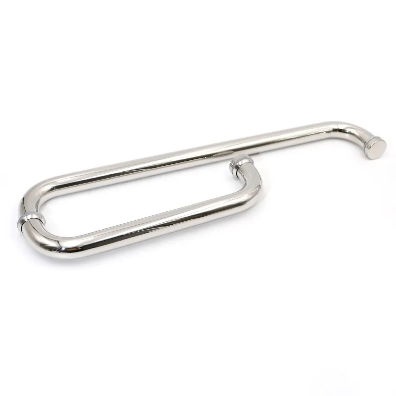 For Bathroom Glass Handle 304 Stainless Steel Shower Room Elbow Handle Toilet Sliding Door Handle