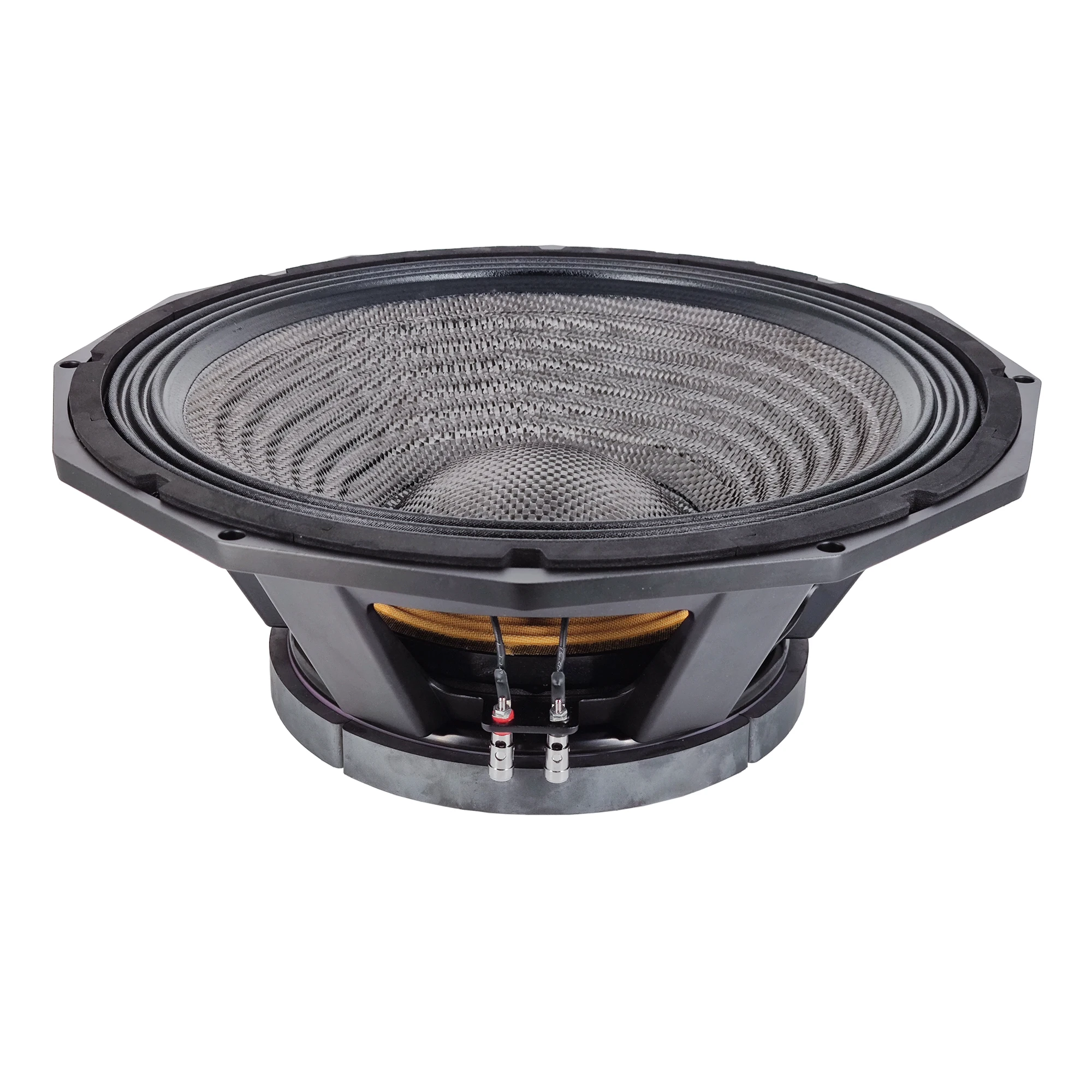 Professional 18-Inch Glass Fiber Subwoofer Loudspeaker with 2000W Woofer 5-Inch Voice Coil Double Spider