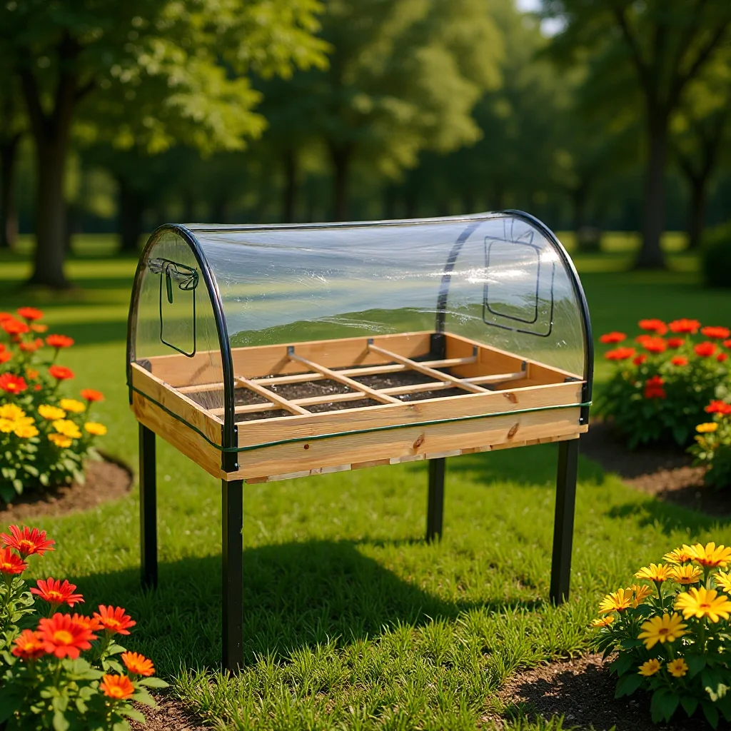 Factory-supplied mini insulation shed, household flower pot frame, seedling insulation room, outdoor flower stand, balcony, warm