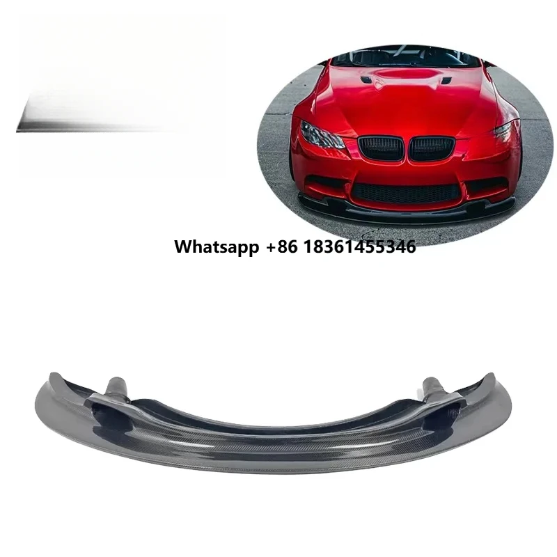 

High Quality E92 M3 GT4 Style Carbon Fiber Front Bumper Spoiler Lip Sp for E92 E93 M3 08-13