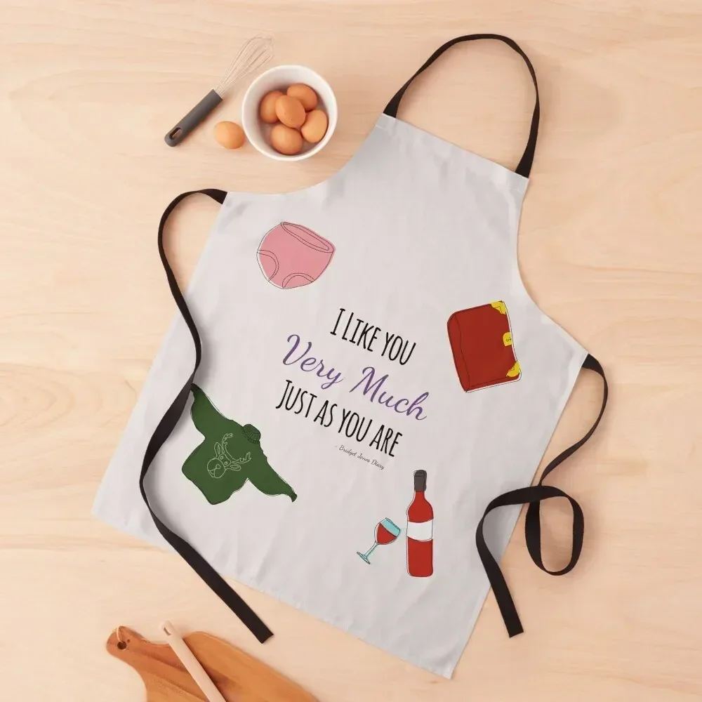 

Bridget Jones Diary - Quotes Apron waterproof for women Household Items Kitchen Apron
