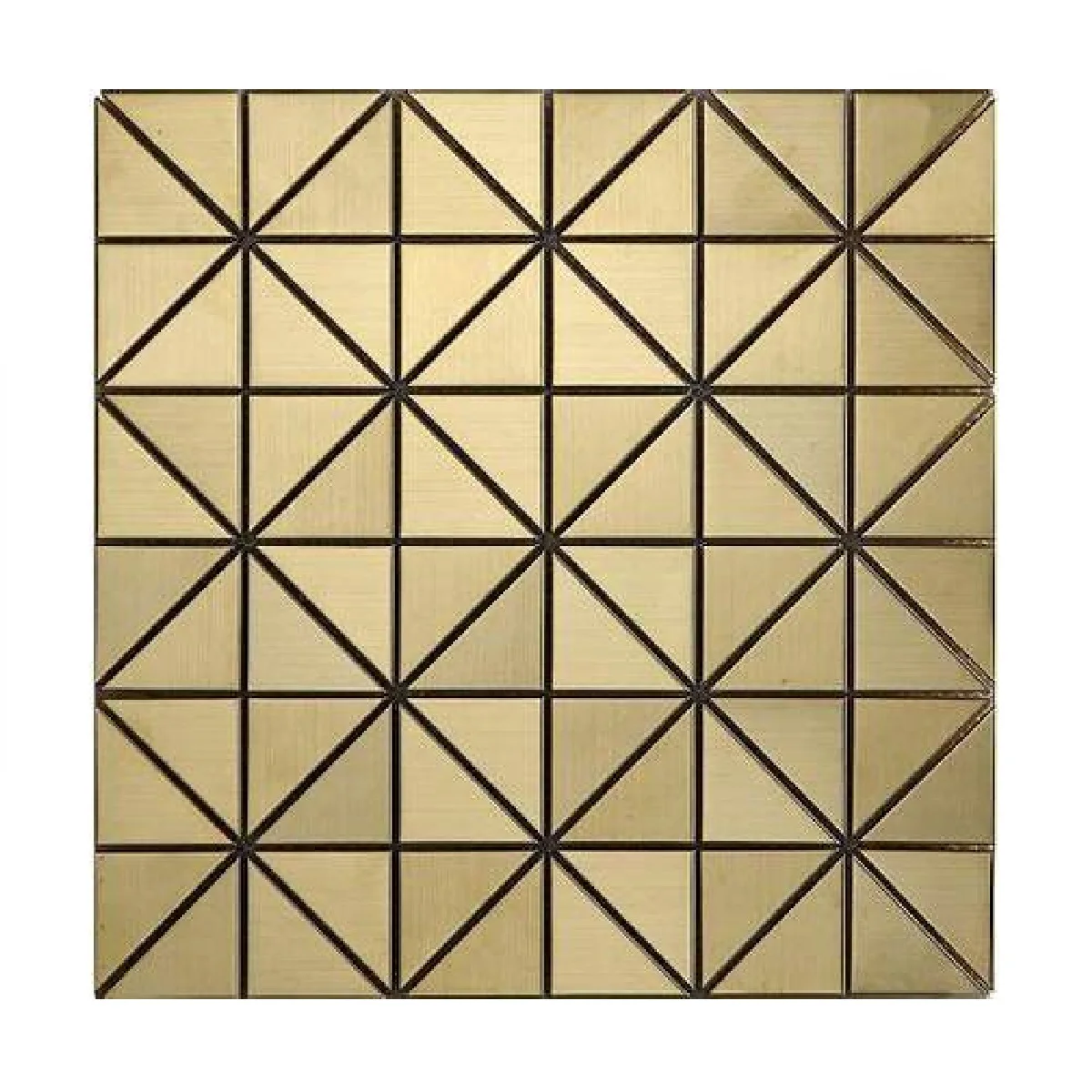 Decorative Board Golden Mosaic Wallpaper 30x30cm