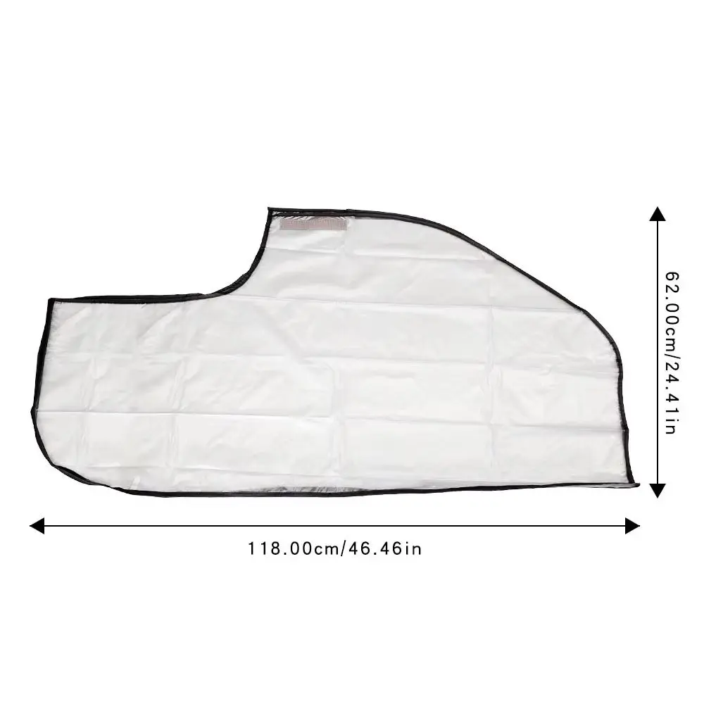 With Zipper Golf Bag Cover Large Capacity Waterproof Golf Bag Rain Coat Dustproof PVC Clear Golf Bags Shield Outdoor Sports