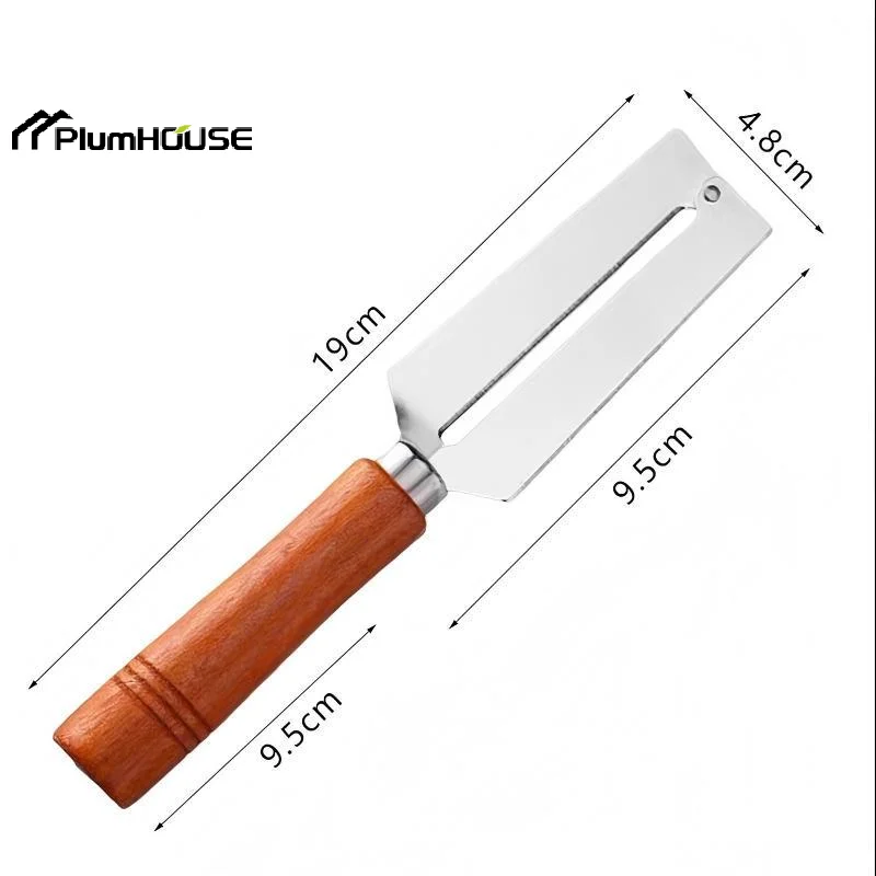 Stainless Steel Peeler Kitchen  Fruit Vegetable Peeler Non-slip Handle Comfortable Grip Easy To Operate For Home Daily Use
