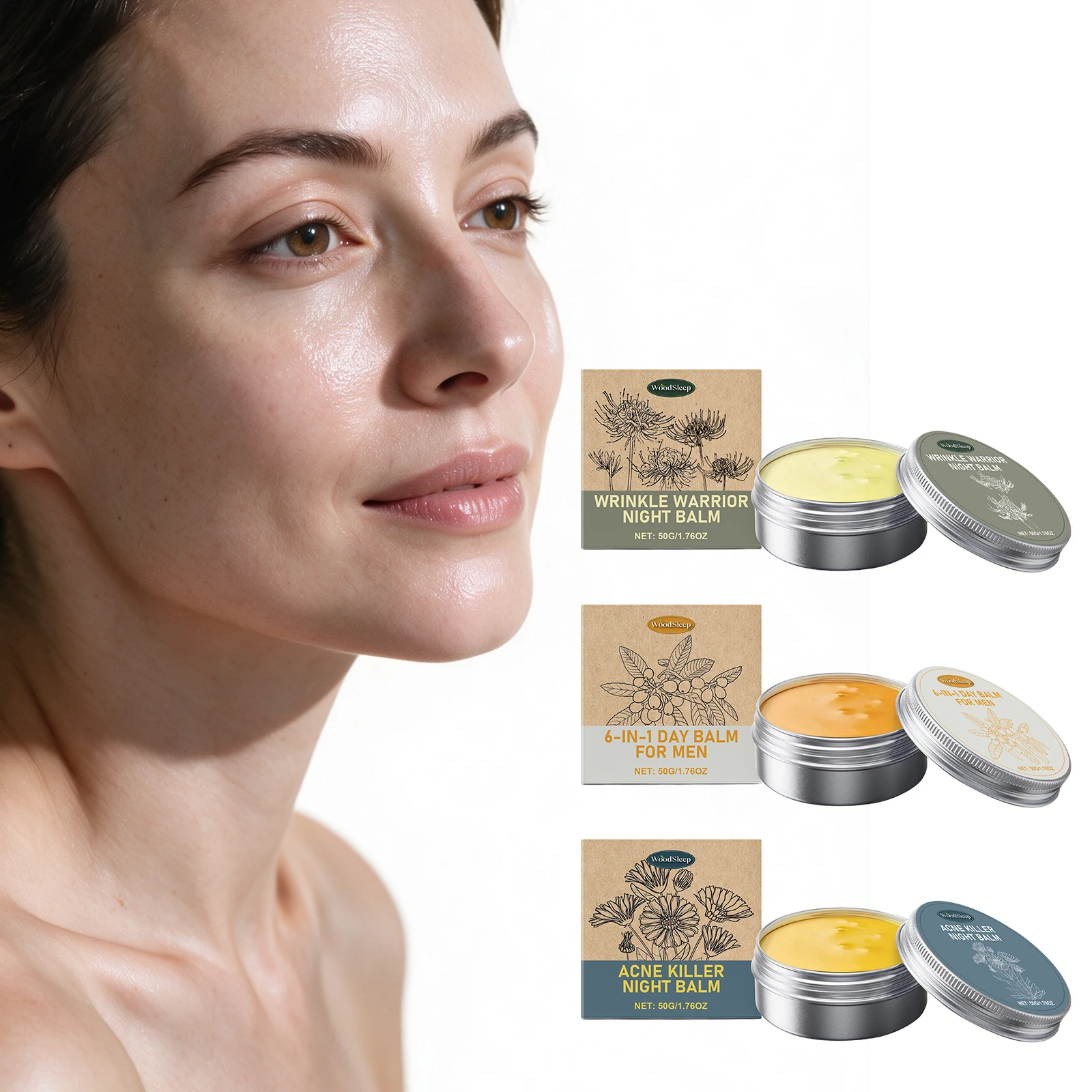 Acne Removal Face Cream Oil Control Improve Skin Dullness Skin Barrier Repair Shrink Pore Deep Hydration Nourishing Skin Care