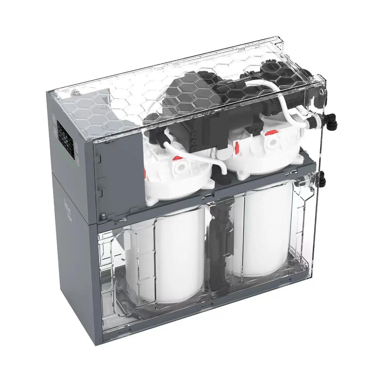 Dual-Tank Electric Water Softener System-Compact High-Capacity Design With Smart Touch Control For Household RV & Car Use