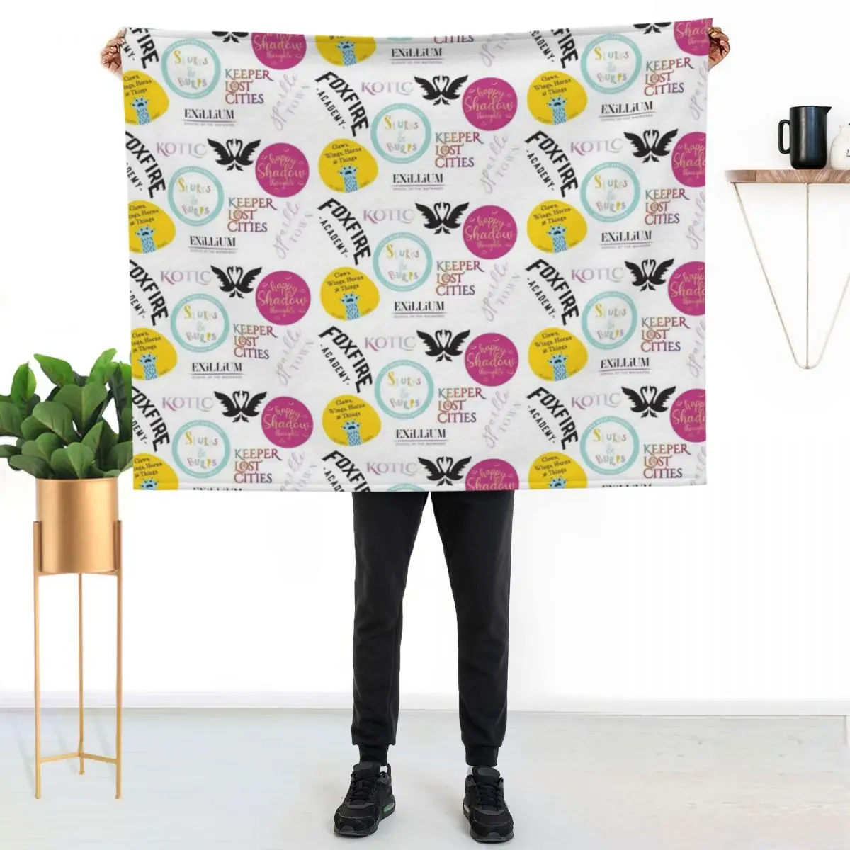 

Keeper of the Lost Cities Throw Blanket Stylish Decor Blanket Gift for Friends Roommate