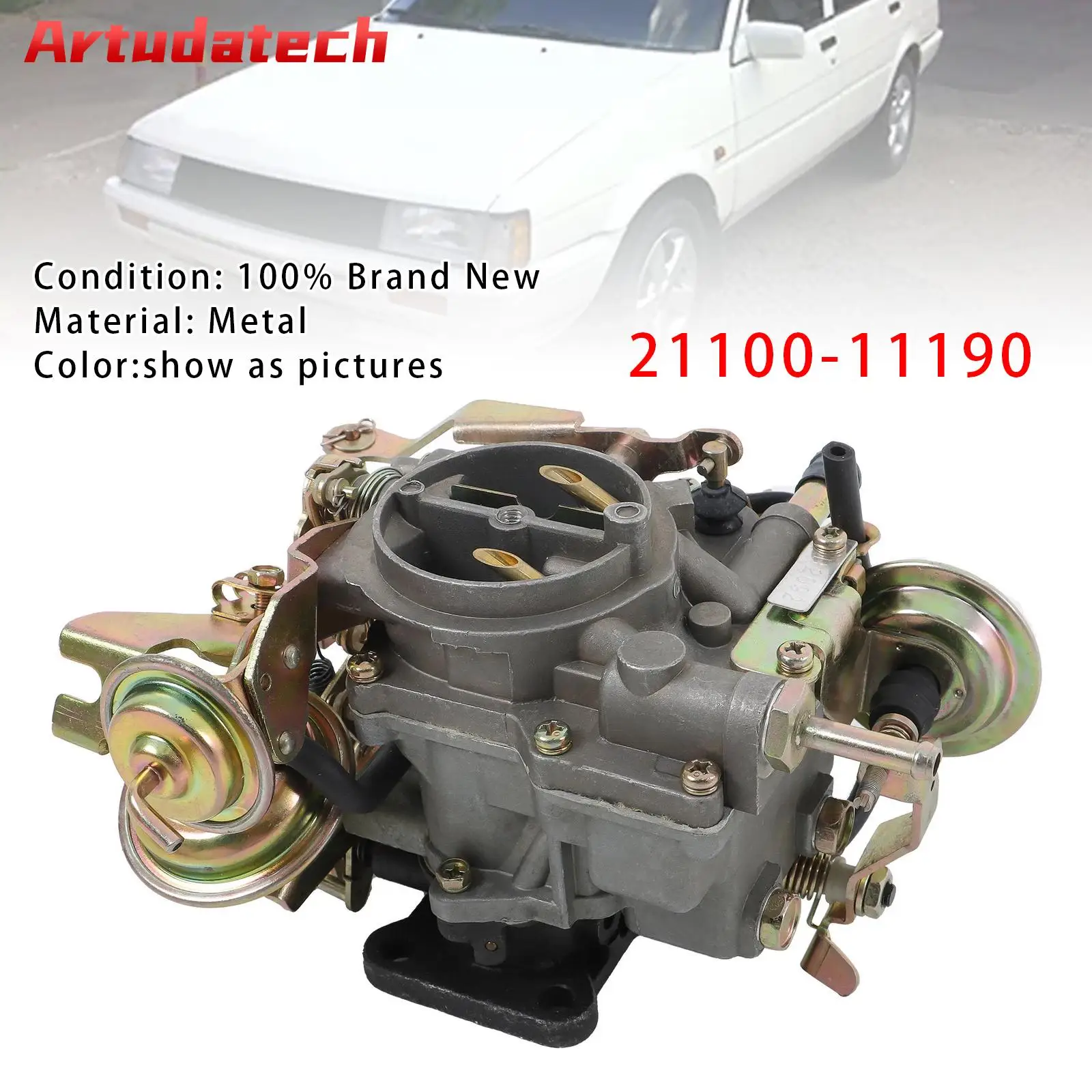 

Artudatech Carburetor Carb 21100-11190 For Toyota Corolla Tercel 2E 1985-1999 Car Accessories