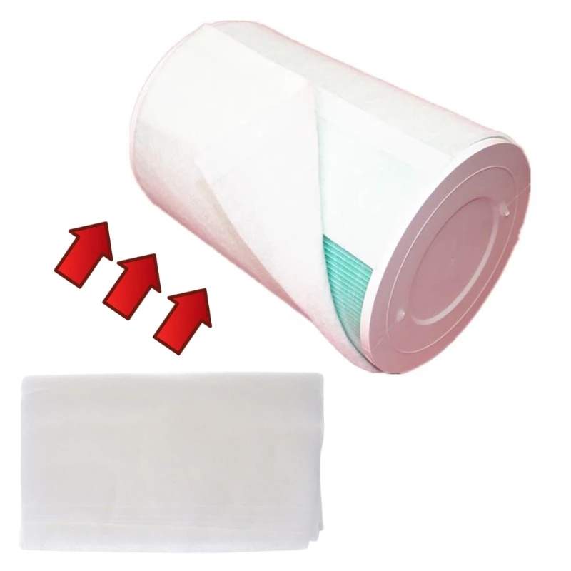 5 uds HEPA algodón antibacteriano antipolvo para purificador reemplazo A6HB