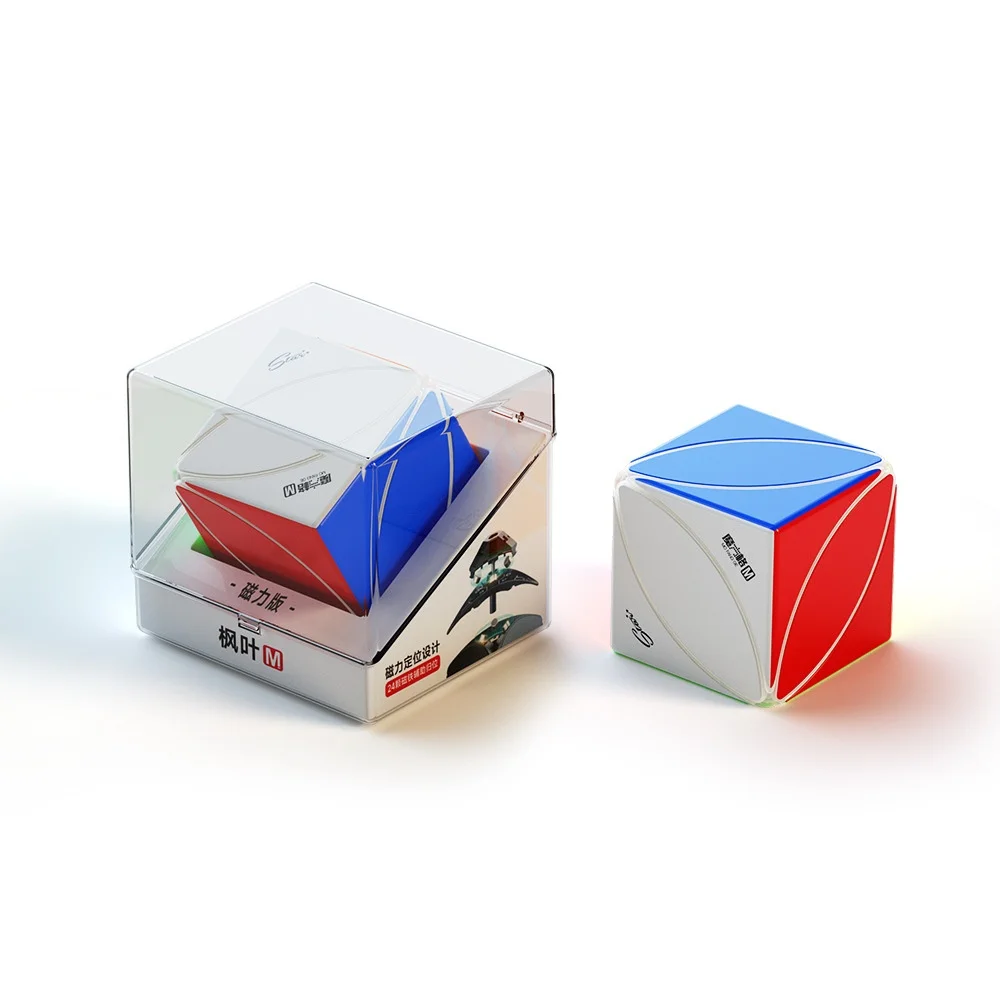 Qiyi IVY Cube Magnetic Version Magic Cube 56x56x56mm Size Professional Puzzle Toys Boxed For Children Kids Gift Toy