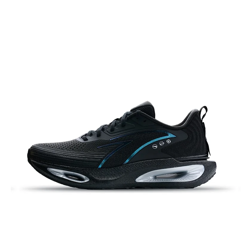 Anta Fabric Low top Running Shoes Men's Basic Black 112635533R-2