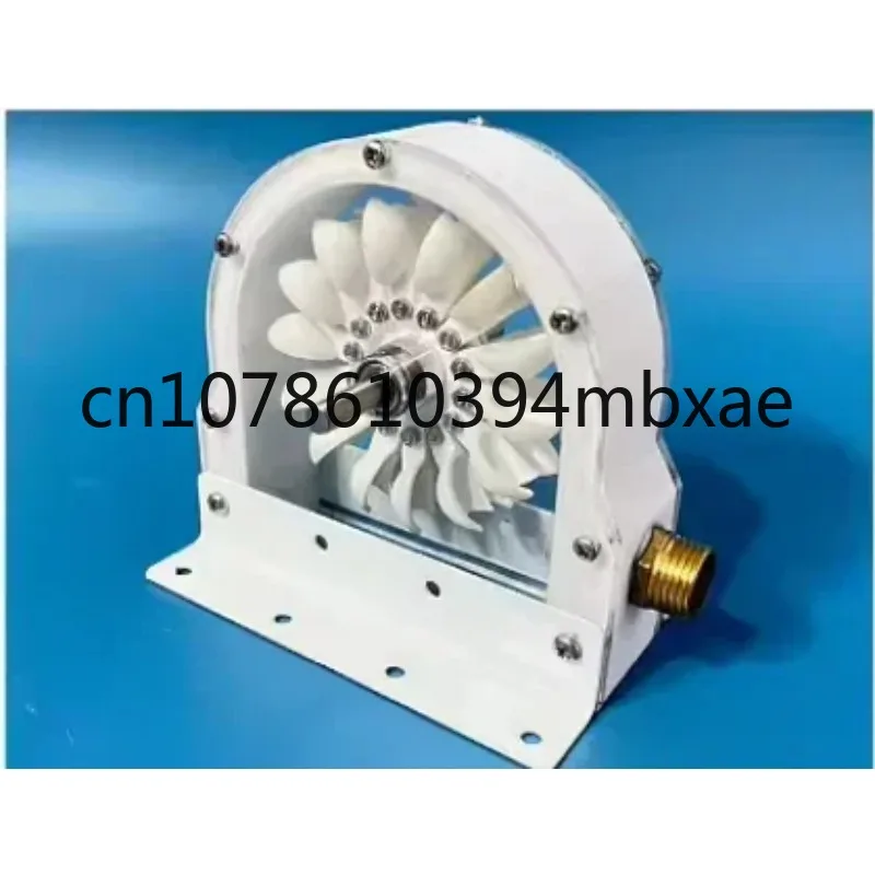 

High Efficiency Water Turbine Impact Water Wheel Bucket Wheel Multi-purpose DIY Water Generator