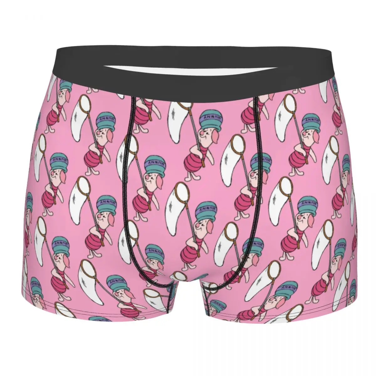 

Custom Funny Piglet's Big Movie Net Boxers Shorts Panties Male Underpants Stretch Briefs Underwear