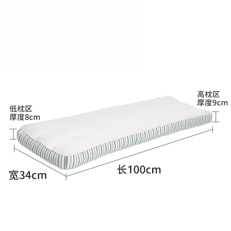 

Детская специальная подушка для защиты шеи, чтобы помочь спать, хлопковая двусторонняя