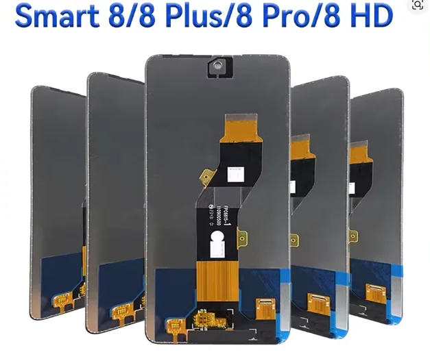 شاشة Lcd لهاتف انفينيكس سمارت 8 8HD 8Pro 8Plus مع مجموعة اللمس X6525 X6525D X6525B X6526