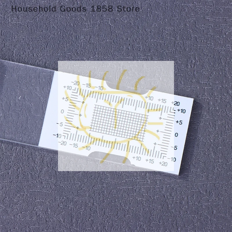 투명 아크릴 균열 게이지 모니터 정확한 균열 모니터링 기록 도구 벽 균열 모니터링을위한 균열 측정기