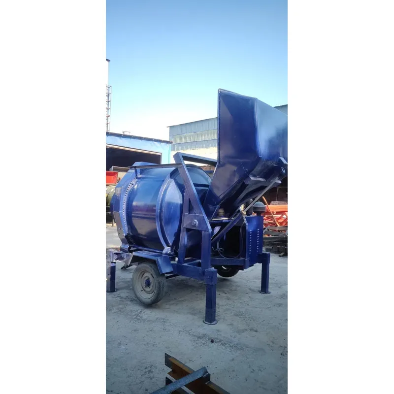 Mobile diesel Mini Portable Soil Electric Self-loading Cement Concrete Mixer