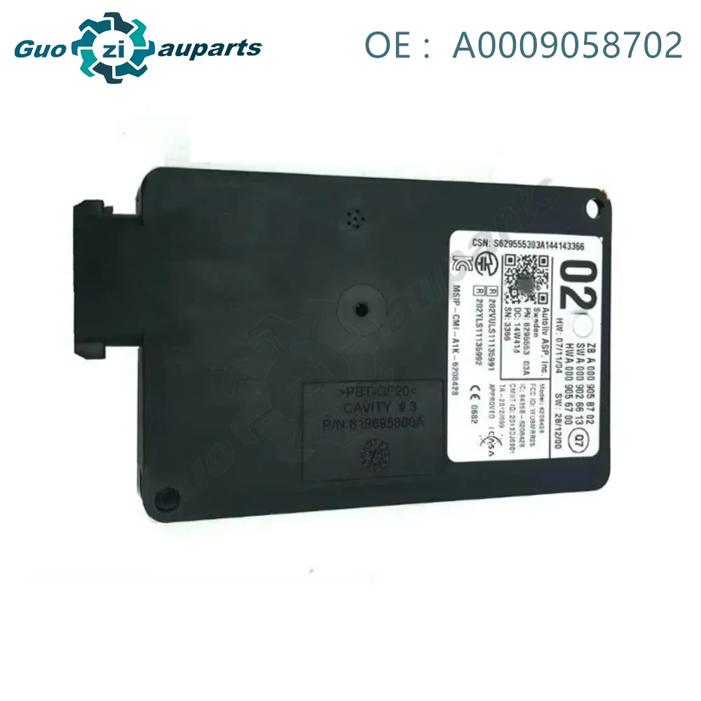 A 0009058702 0009058702   Módulo de asistencia del sensor de radar para mercedes-benz W222 W212 W217 W207 ML GL GLE W166 W205