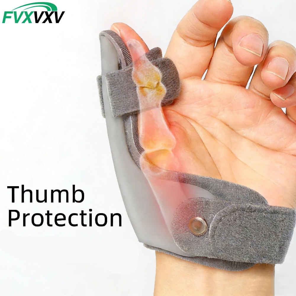 1PCS Thumb Brace, Removable Thumb Spica Splint Left Right Hand, Reversible Thumb Support for CMC, De Quervain's Tendonitis, Trig