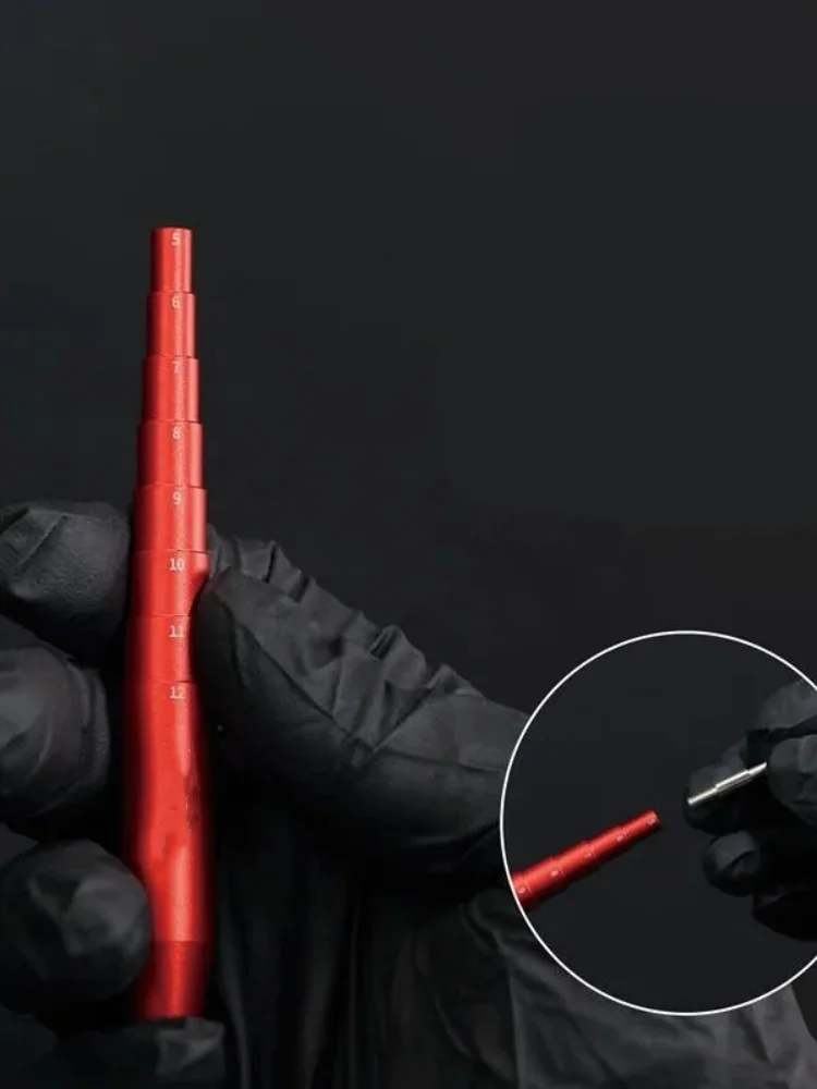 Модель 1-12 мм, ступенчатый валик, многосекционный инструмент для катушки с проволочной катушкой со шкалой для инструмента Gundam DIY Модель 1-12 мм, ступенчатый валик, многосекционный инструмент для катушки с проволочной катушкой со шкалой для инструмента Gundam DIY