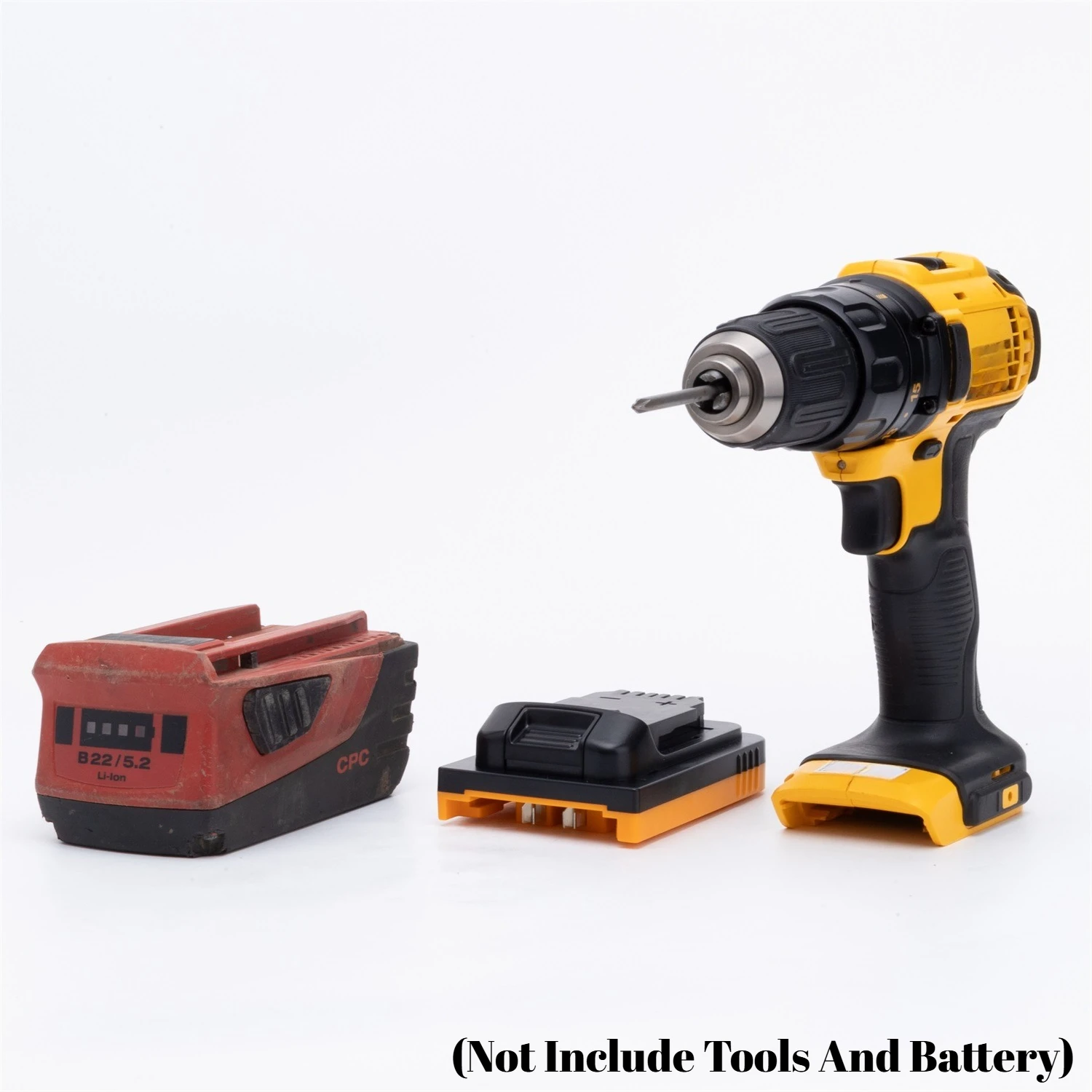 

Batteries Adapter For HILTI 22v B22 Converter To For Dewalt 20v Tool Converter(Not Include Tools And Battery)