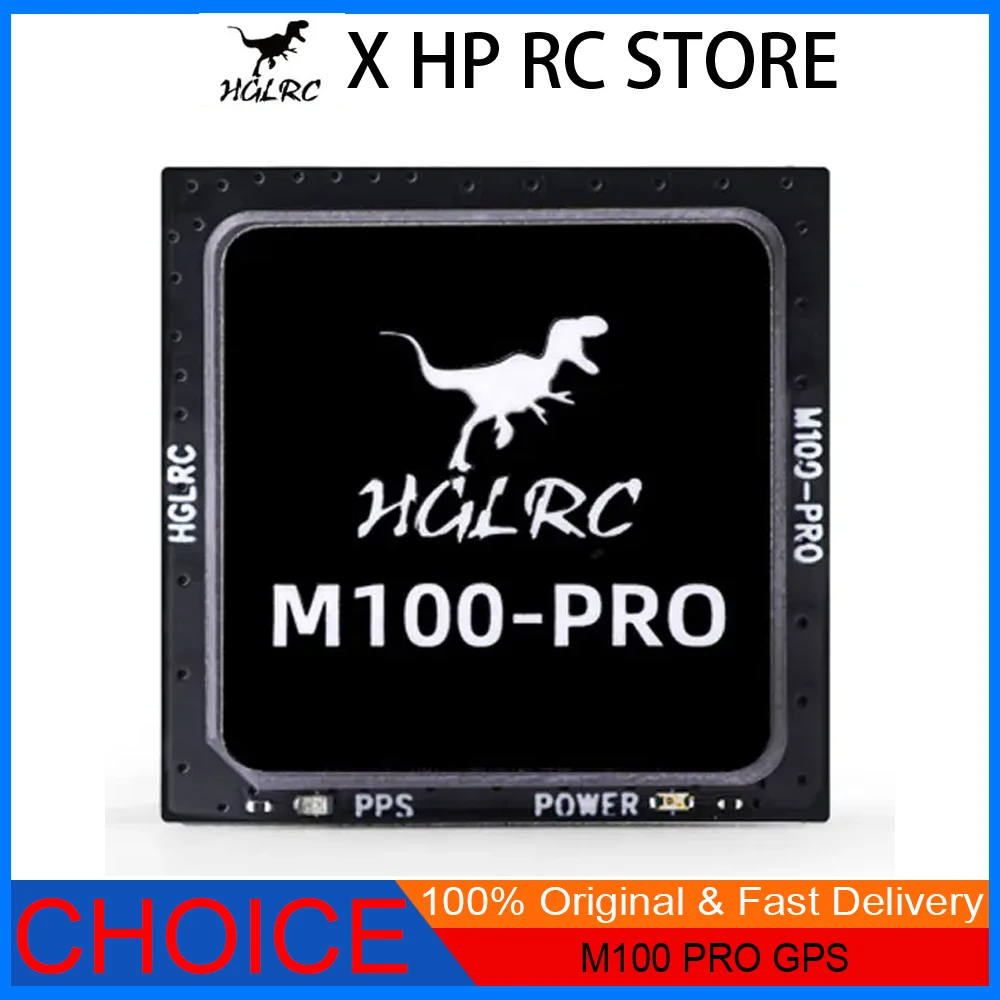 

HGLRC M100 PRO GPS-чип B101, чип протокола 10-го поколения QMC5883L, компас для FPV Racing, дронов для фристайла