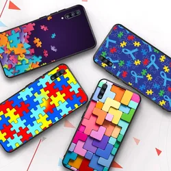 Etui na telefon Puzzle do Samsung A 10 11 12 13 20 21 22 30 31 32 40 51 52 53 70 71 72 73 91 13 shell