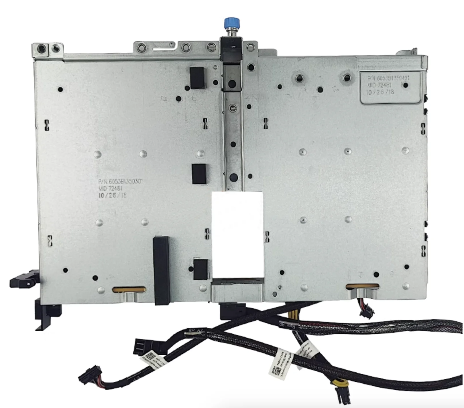 original not new 3.5"  Rear Drive Bay HDD SSD Backplane & Cage 0YWTC2 0W6W09 For Dell Poweredge R740XD